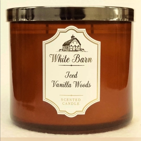 Bath & Body Works Accents Peace Iced Vanilla Woods Scented Large